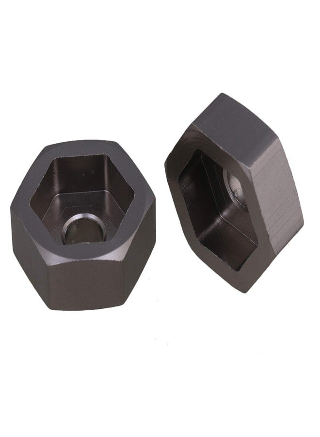 Mxfans Titanium Alloy N10237 RC 1:10 Model Car Wheel Hex Adapter 12mm to 17mm Upgrade Parts Set of 4 - Image 2